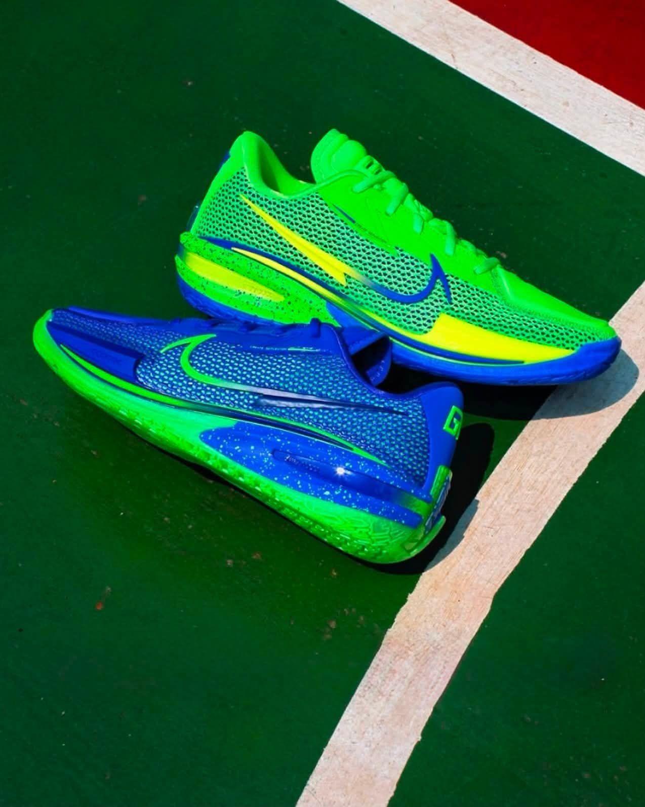 Nike GT Cut1 蓝绿鸳鸯|一代神鞋实战篮球鞋全方位解析